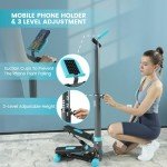 SPORTSOUL Compact Stepper Machine for Home Workouts
