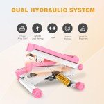 Mini Stair Stepper with Resistance Bands - Pink