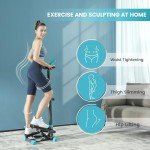 SPORTSOUL Compact Stepper Machine for Home Workouts