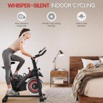 Yaheetech Indoor Exercise Bike with Adjustable Resistance