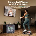 Sunny Health Smart Compact Elliptical Cross Trainer