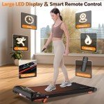 Lysole 4-in-1 Portable Walking Pad Treadmill