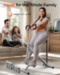 Sportsroyals Foldable Squat & Rowing Machine
