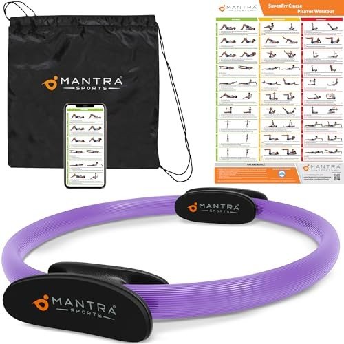 MANTRA SPORTS Pilates Ring for Home Workouts