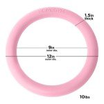 Pink 10 lbs Ring Weight for Home Workouts