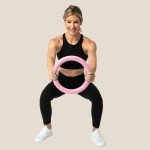 Pink 10 lbs Ring Weight for Home Workouts