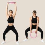 Pink 10 lbs Ring Weight for Home Workouts