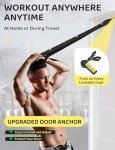 Wooden Gymnastic Rings with Adjustable Straps