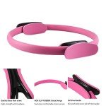 Dual-Handle Pilates Ring for Toning and Sculpting