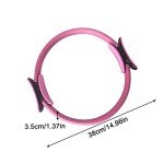 Dual-Handle Pilates Ring for Toning and Sculpting