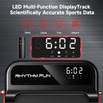 RHYTHM FUN Portable Walking Pad Treadmill with Remote