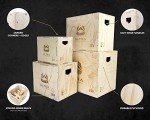Versatile Wooden 3-in-1 Plyo Jump Box