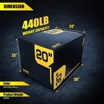 ToughFit 3-in-1 Adjustable Foam Plyo Box