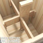 Synergee 3-in-1 Wooden Plyo Box for Jump Training