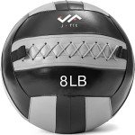 JFIT 8 LB Wall Ball - Gray/Black