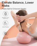YOTTOY 25.4 cm Anti-Burst Pilates Ball, Pink