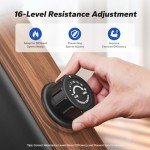 Quiet Magnetic Rowing Machine for Home Fitness