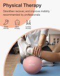 YOTTOY 25.4 cm Anti-Burst Pilates Ball, Pink