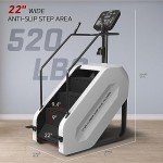 SPART Stair Stepper with LED Screen for Cardio