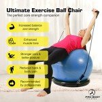ProBody Yoga Ball Chair for Home Fitness