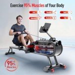 HARISON Water Rowing Machine for Home Workouts