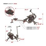 Sunny Health Phantom Hydro Water Rowing Machine