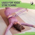 Slim Panda Adjustable Cotton Yoga Strap, 10+ Colors