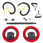 Pilates Wheel Set with Nutrition Guide and Videos