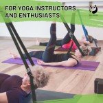 Slim Panda Adjustable Cotton Yoga Strap, 10+ Colors