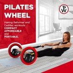 Pilates Wheel Set with Nutrition Guide and Videos
