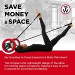 Pilates Wheel Set with Nutrition Guide and Videos