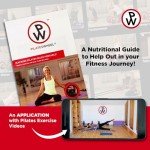 Pilates Wheel Set with Nutrition Guide and Videos