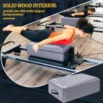 Beeveer Pilates Sitting Box for Stretching and Balance