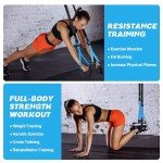 Evimo Resistance Trainer Kit with Handles and Door Anchor