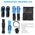 Evimo Resistance Trainer Kit with Handles and Door Anchor