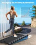 WELLFIT 3.0HP Incline Walking Pad Treadmill