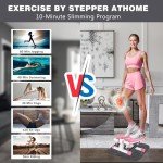 Compact Stepper with Resistance Bands - Home Workout