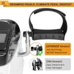 GOREDI Portable Under Desk Bike Pedal Exerciser