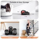Under Desk Elliptical Machine for Easy Leg Exercise
