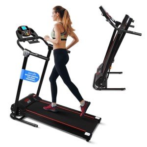SereneLife Foldable Electric Treadmill for Home Use