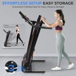 SereneLife Foldable Electric Treadmill for Home Use