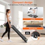 4-in-1 Folding Treadmill for Home and Office