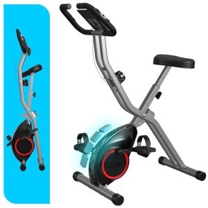 Foldable 4-in-1 Indoor Stationary Bike for Home