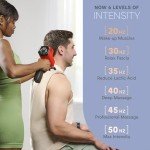 LifePro Deep Tissue Massage Gun with 8 Heads