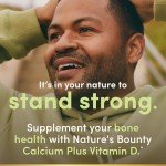 Calcium and Vitamin D3 Softgels for Bone Health