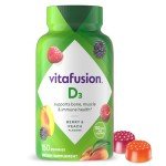 Vitamin D3 Gummy Vitamins for Immune Support