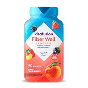 Sugar-Free Fiber Gummies – Peach, Strawberry, Blackberry