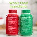 Whole Food Supplement: Fruits & Veggies Capsules Set