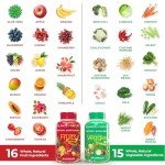 Whole Food Supplement: Fruits & Veggies Capsules Set