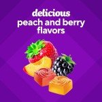 Sugar-Free Fiber Gummies – Peach, Strawberry, Blackberry